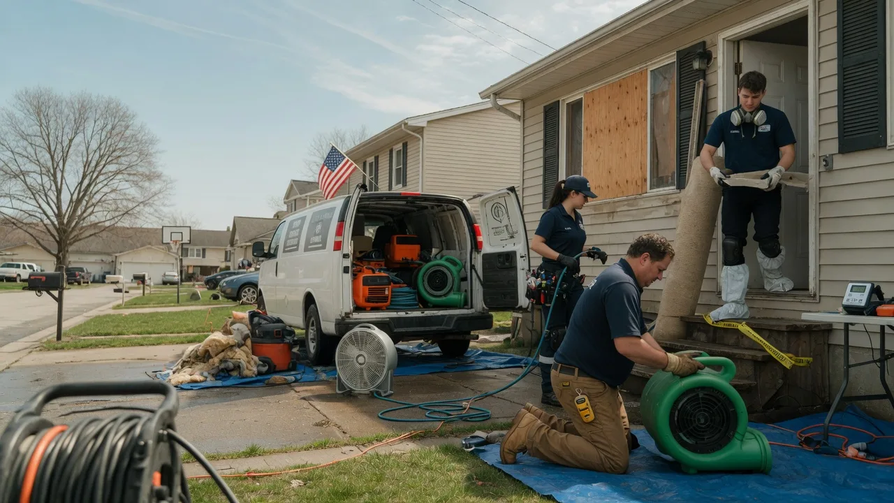 Water Damage Restoration in South Dakota near me